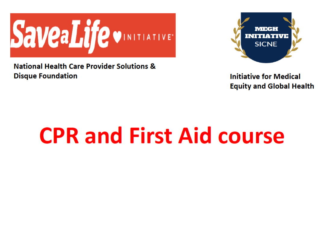 CPR and First Aid IMEGH Health Learning