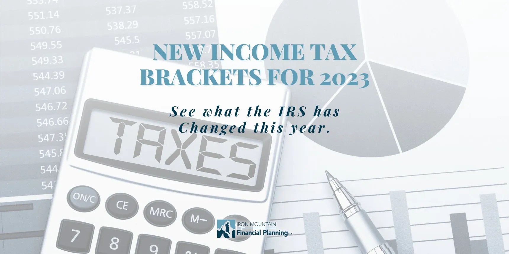 IRS Officially Announces New Tax Brackets for 2023
