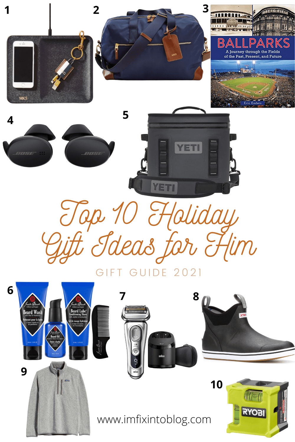Top 10 Holiday Gift Ideas for Him Shopping I'm Fixin' To