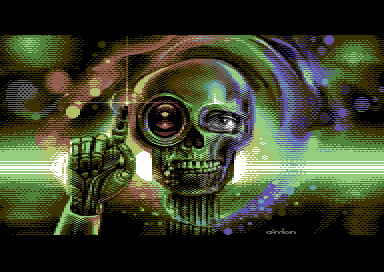 Yes, its a real c64 picture