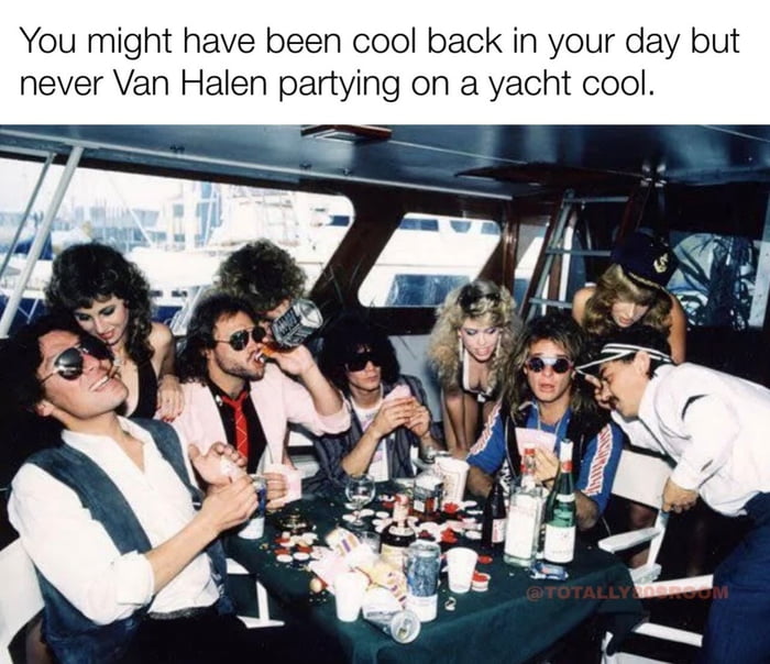 Peak rockstar energy right here