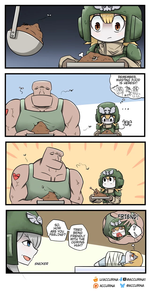Be a friends with Ogryn