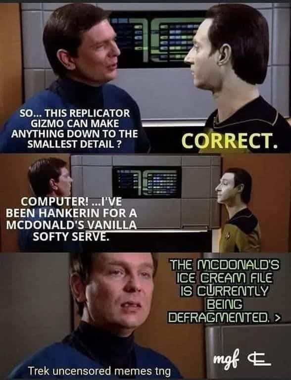 Next he'll ask for the McRib