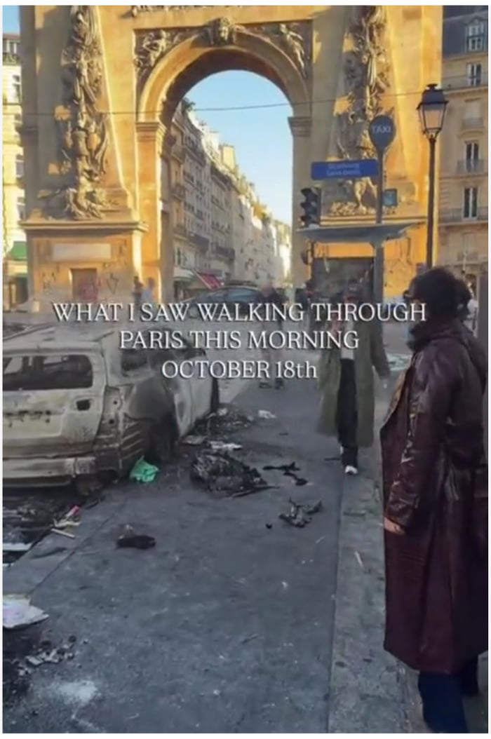 How come free Palestine equals burn Paris ?