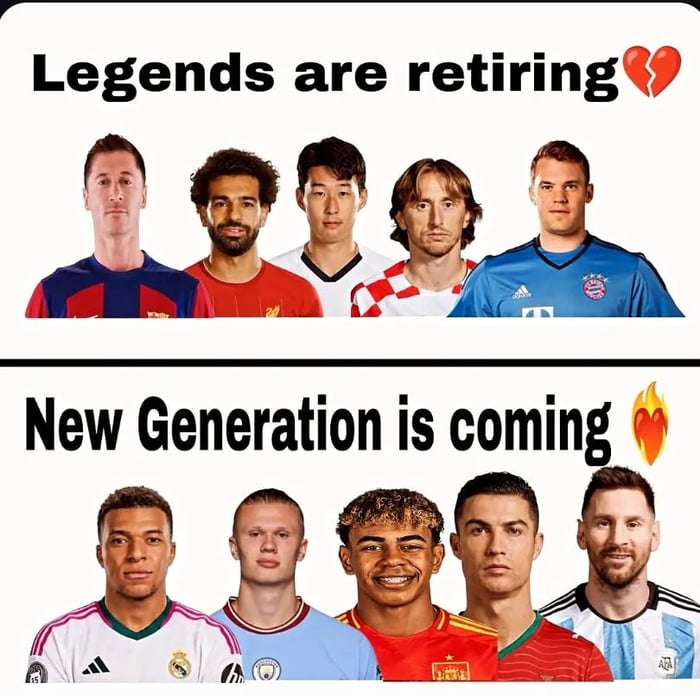 New legends born every two decades