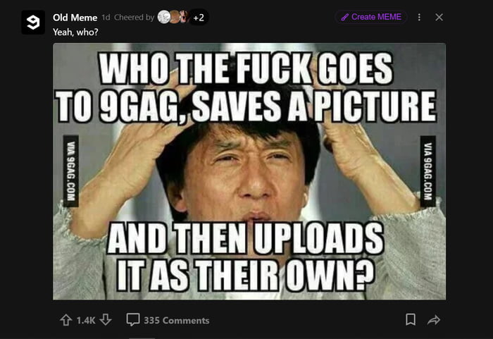 Yeah... WHO???