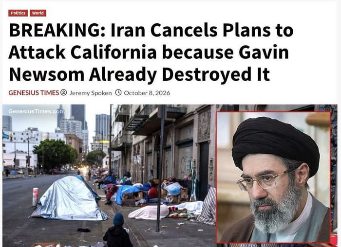 Relax guys, it’s “satire”