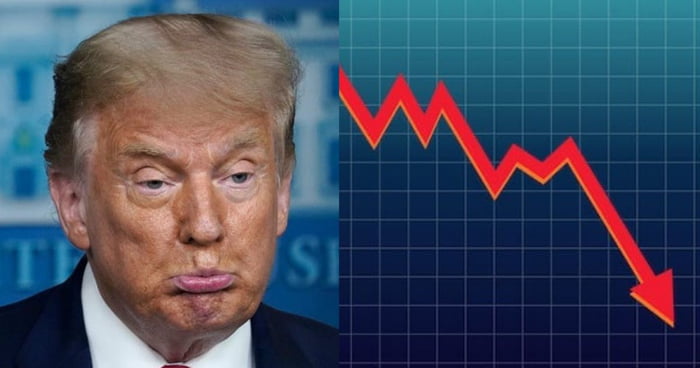 Trump's approval rating is now at 32%, that is a new record low