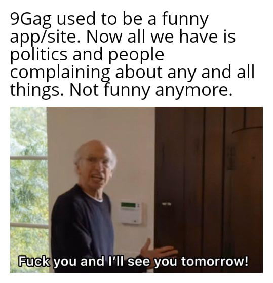 Not funny at all.