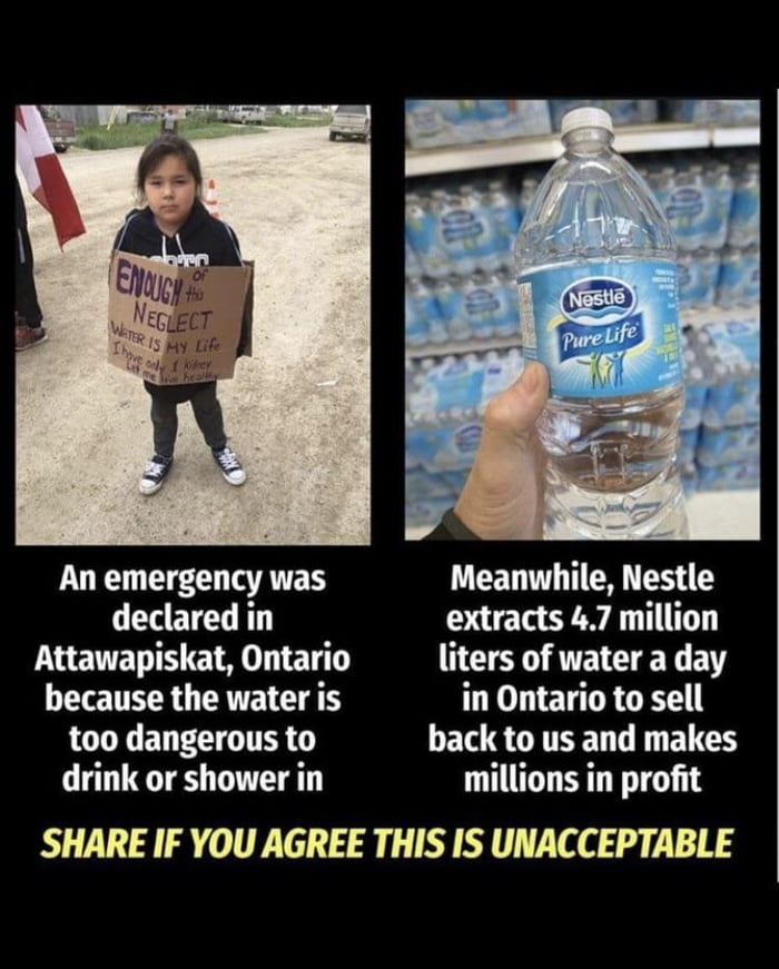 Nestle stealing water (Picture) Women System