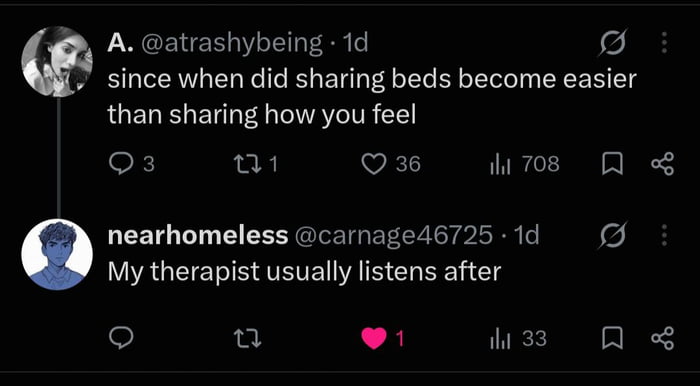 Ouch that hit a little too close to home