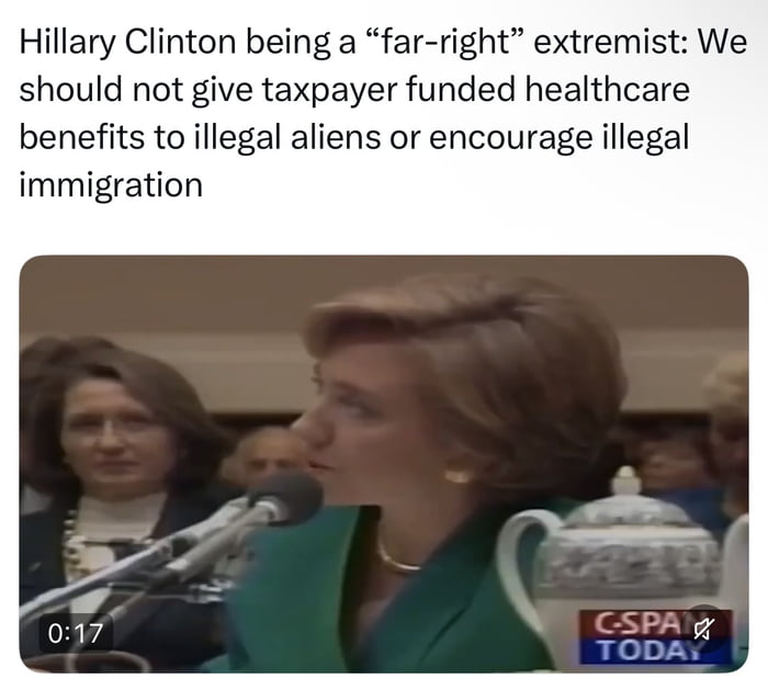 This was before democrats figured out that (even though it will obviously ruin the USA) this is an easy way to get new Democrat voters.
