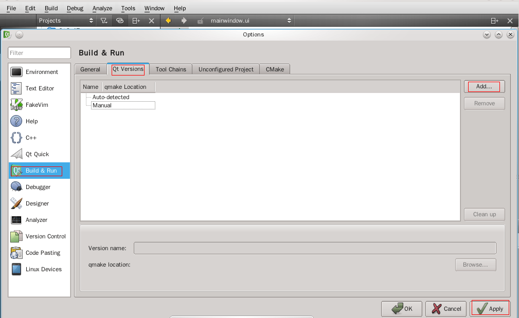 qt creator如何连接qmake以建立qt应用（qt applications）_qtcreator添加qmakeCSDN博客