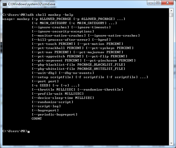 Android之Monkey全参数（包含隐藏参数）CSDN博客