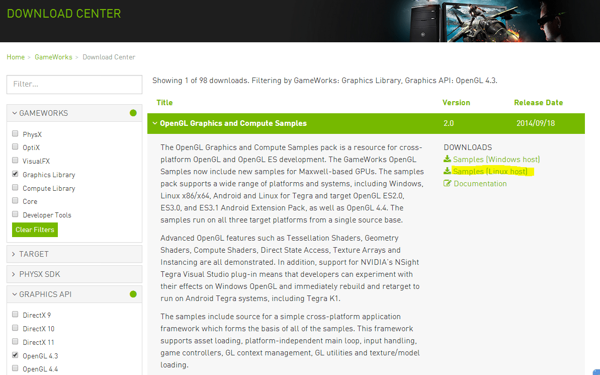 NVIDIA Jetson TK1学习与开发（八）：图文详解OpenGL在Jetson TK1上的安装和使用_jetson openglCSDN博客