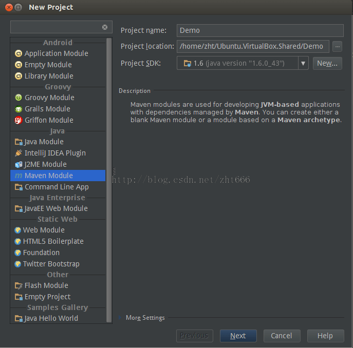 Create a Maven multimodule project with IntelliJ IDEA (Maven multi