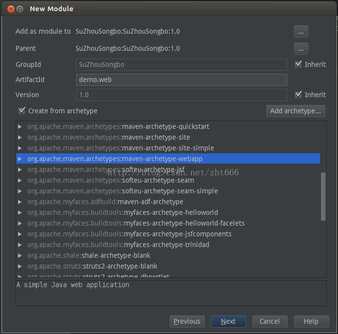 Create a Maven multimodule project with IntelliJ IDEA (Maven multi