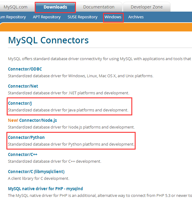 MySQL Connectors Java下载及使用_windows中indowmysqlconnectorjava8.0.35下载教程