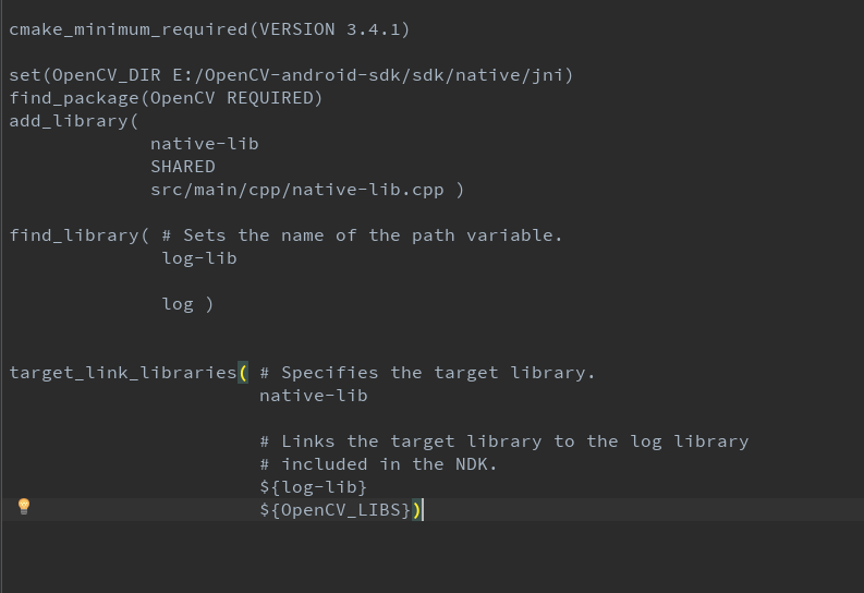 Android Studio 2.2 让你5分钟配置好 OpenCV for Android（java层和