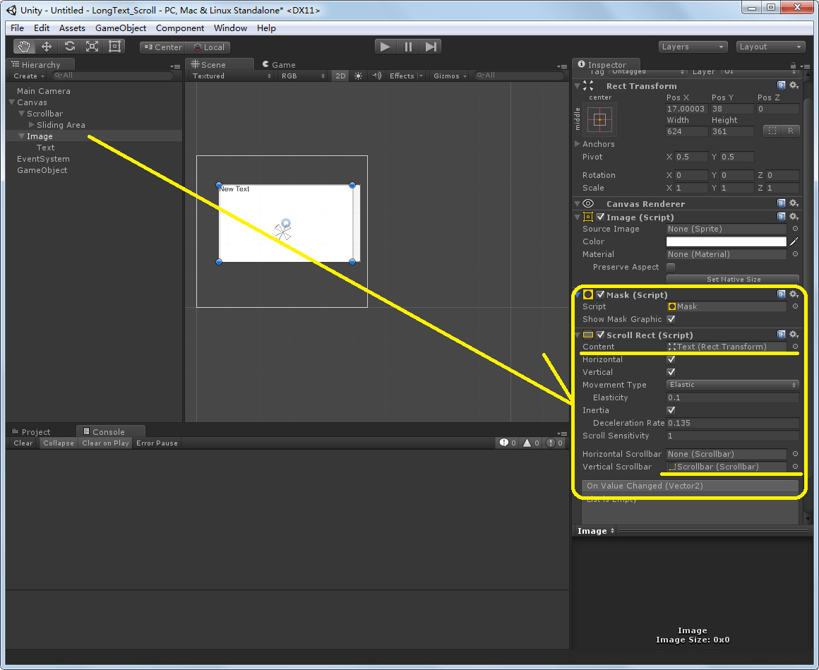 【Unity3D】动态文本的滚动条_unity 单个文本显示大量文字 scroll viewCSDN博客