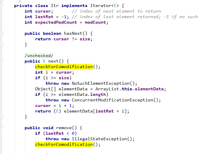 foreach引起Java ConcurrentModificationException异常小的解决办法 程序员大本营