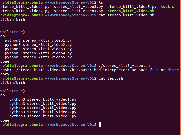 执行shell脚本出现异常：bad interpreter No such file or directory如何解决_bad