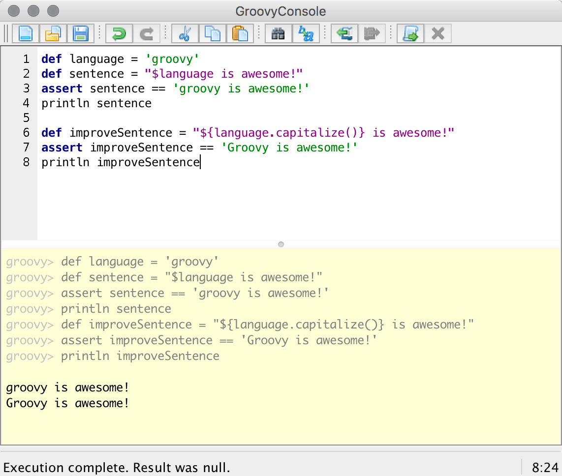 Groovy学习之——基础篇_groovy设置条件参数为数组类型CSDN博客