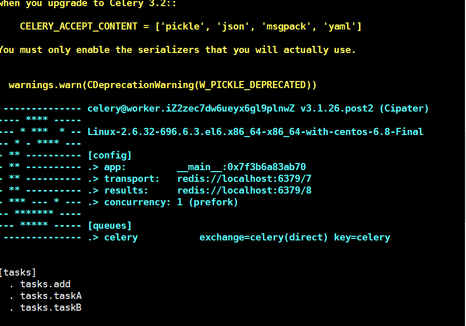python celery 多work多队列_celery 设置worker数量CSDN博客