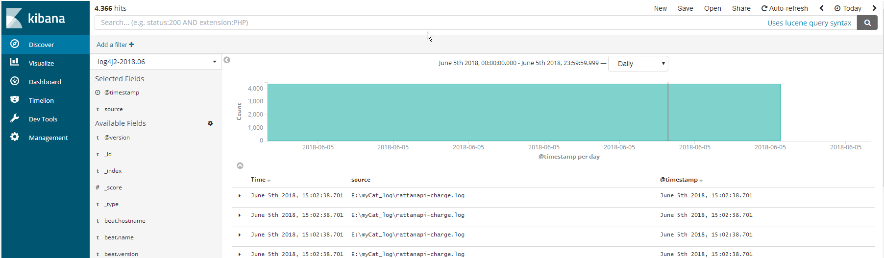 windows环境Filebeat+Logstash+Elasticsearch+kibanan存储日志_手把手教你windows下搭建filebeat+logstash
