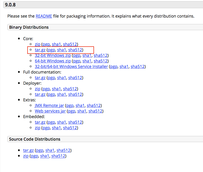 The archive D/apachetomcat9.0.8/bin/bootstrap.jar which is