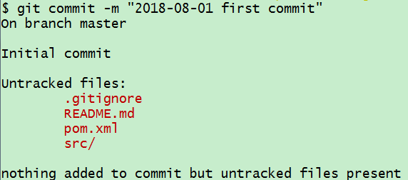 Git学习总结（二）nothing added to commit but untracked files present_cqxlg的博客