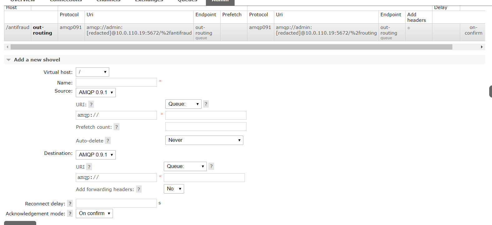 rabbitmq_shovel以队列消息转移的方式实现不同的vhost互通_liufei198613的博客CSDN博客