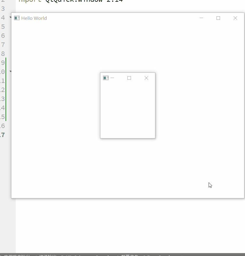 QML Window and ApplicationWindow Programmer Sought