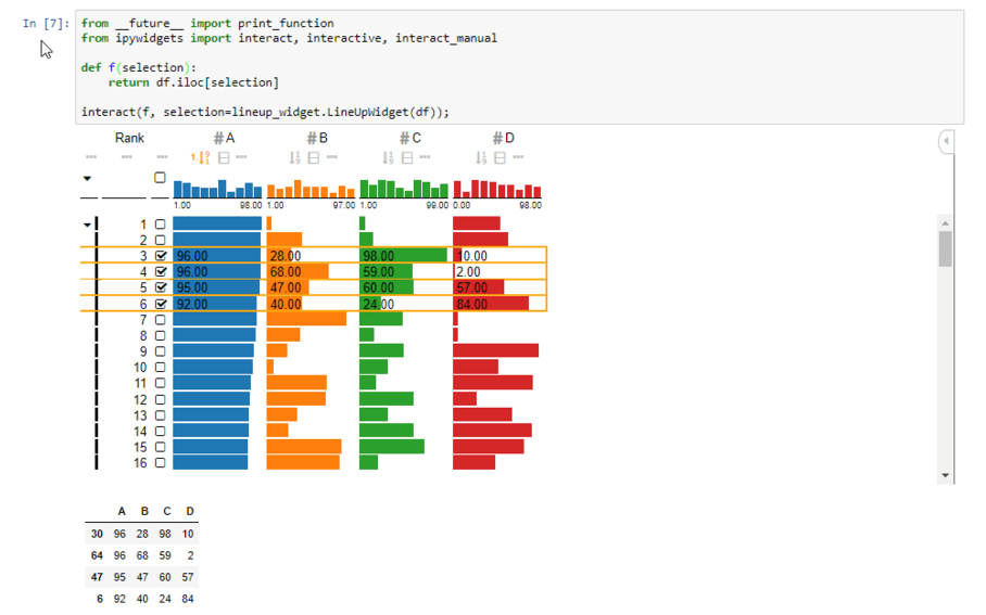 Jupyter notebook最简原型界面设计 ipywidgets与lineup_widget_素质云笔记/Recorder...CSDN博客_ipywidgets