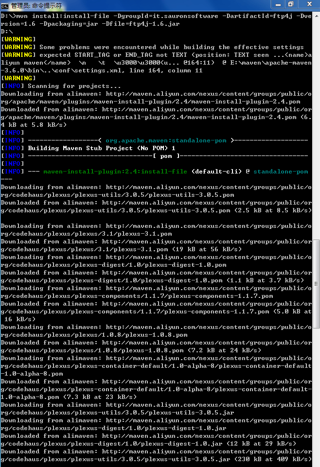 maven 将 jar 包安装到本地 repository （资源库）_maven jar repositoriesCSDN博客