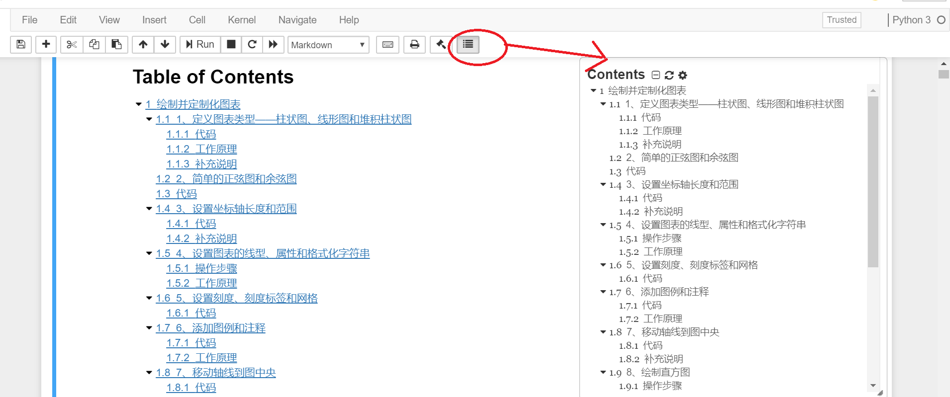 给jupyter notebook 添加目录_jupyter 护眼模式 csdnCSDN博客