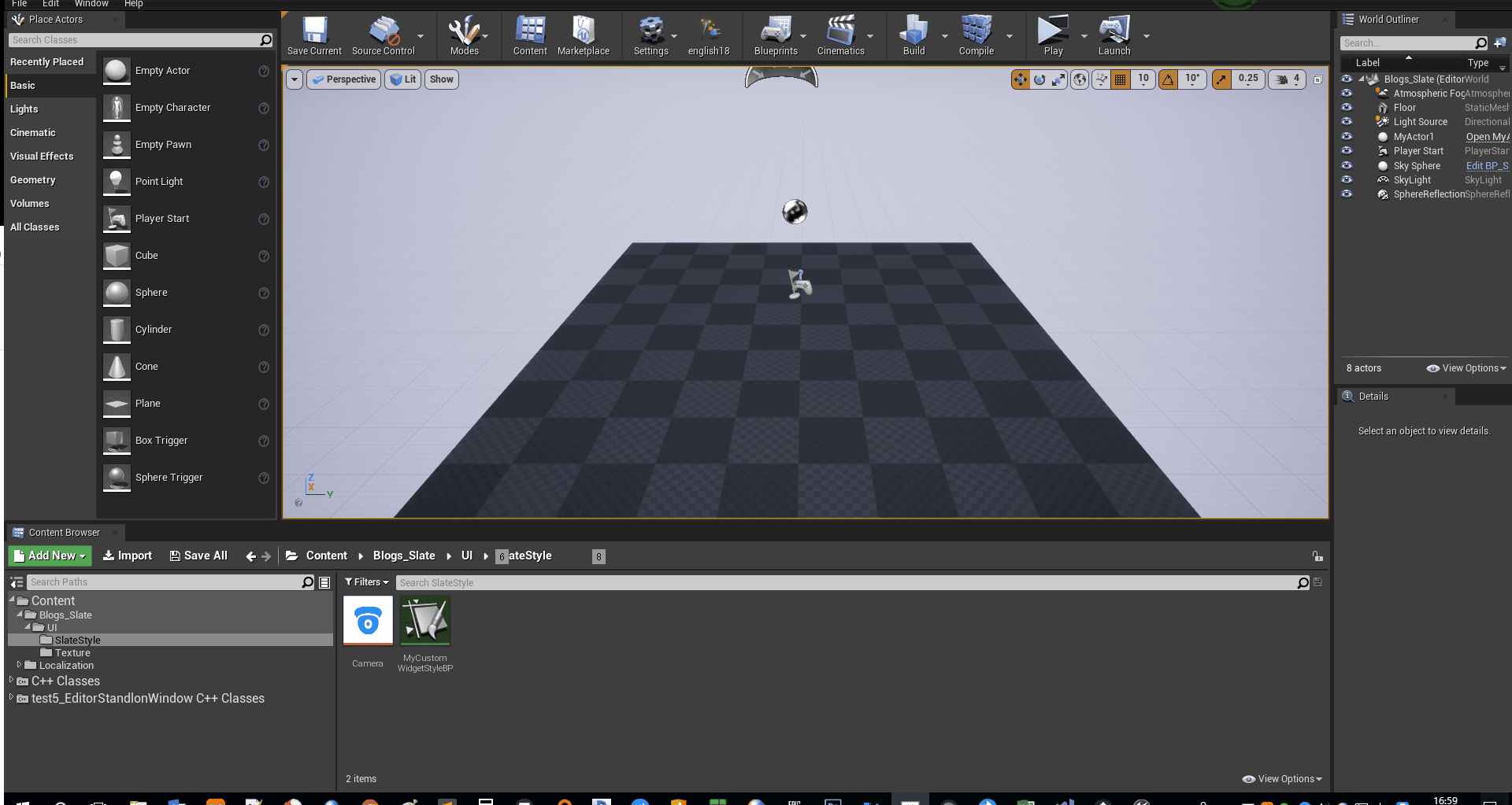 UE4 Slate tutorial 5Slate standalone program Programmer Sought