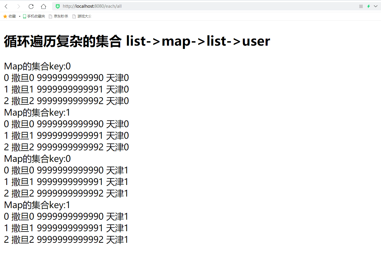 SpringBoot——Thymeleaf常见属性使用theach遍历数组、List、Map_前端map theach遍历CSDN博客