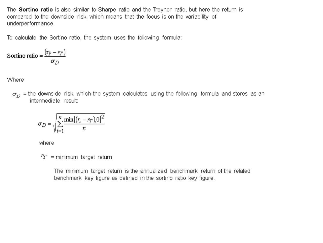 SAP Portfolio Analyzer 中 索提诺比率（Sortino Ratio）CSDN博客