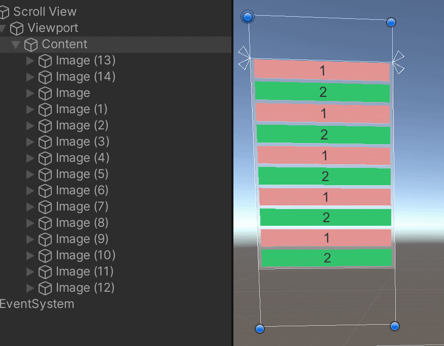 Unity3d C UGUI实现一个自动循环滚动的列表（ScrollRect）的功能（含工程源码）_c无限滑动列表CSDN博客