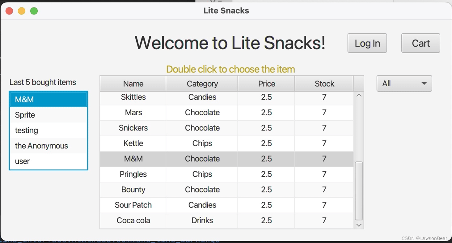JavaFX TableView和ListView的点击事件_javafx listview 点击事件CSDN博客