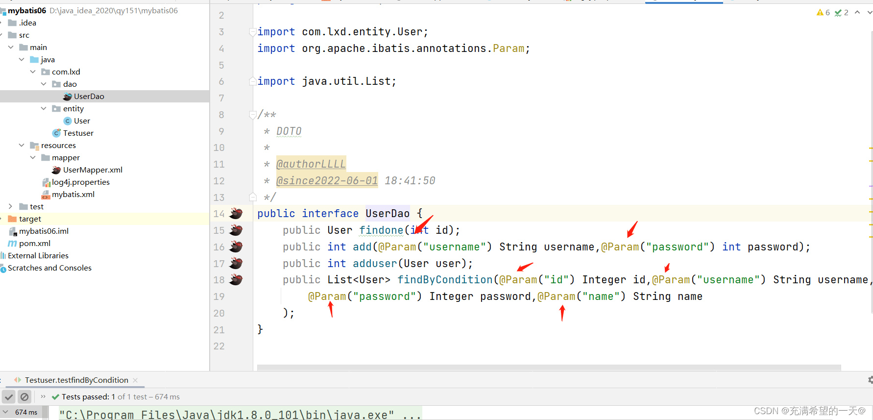 Mybatis通过dao包和映射文件的关联来完成操作_dao.findoneCSDN博客