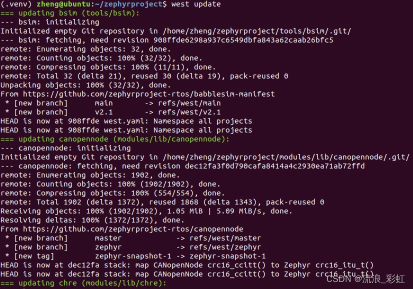 【Zephyr OS】开发环境搭建Ubuntu_ubuntu18.04 build zephyrCSDN博客