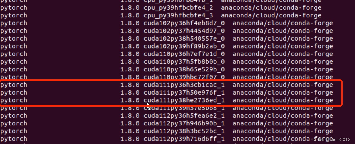 cuda 10 升级 cuda11 后使用 conda 更新 pytorch 版本_conda升级torchCSDN博客
