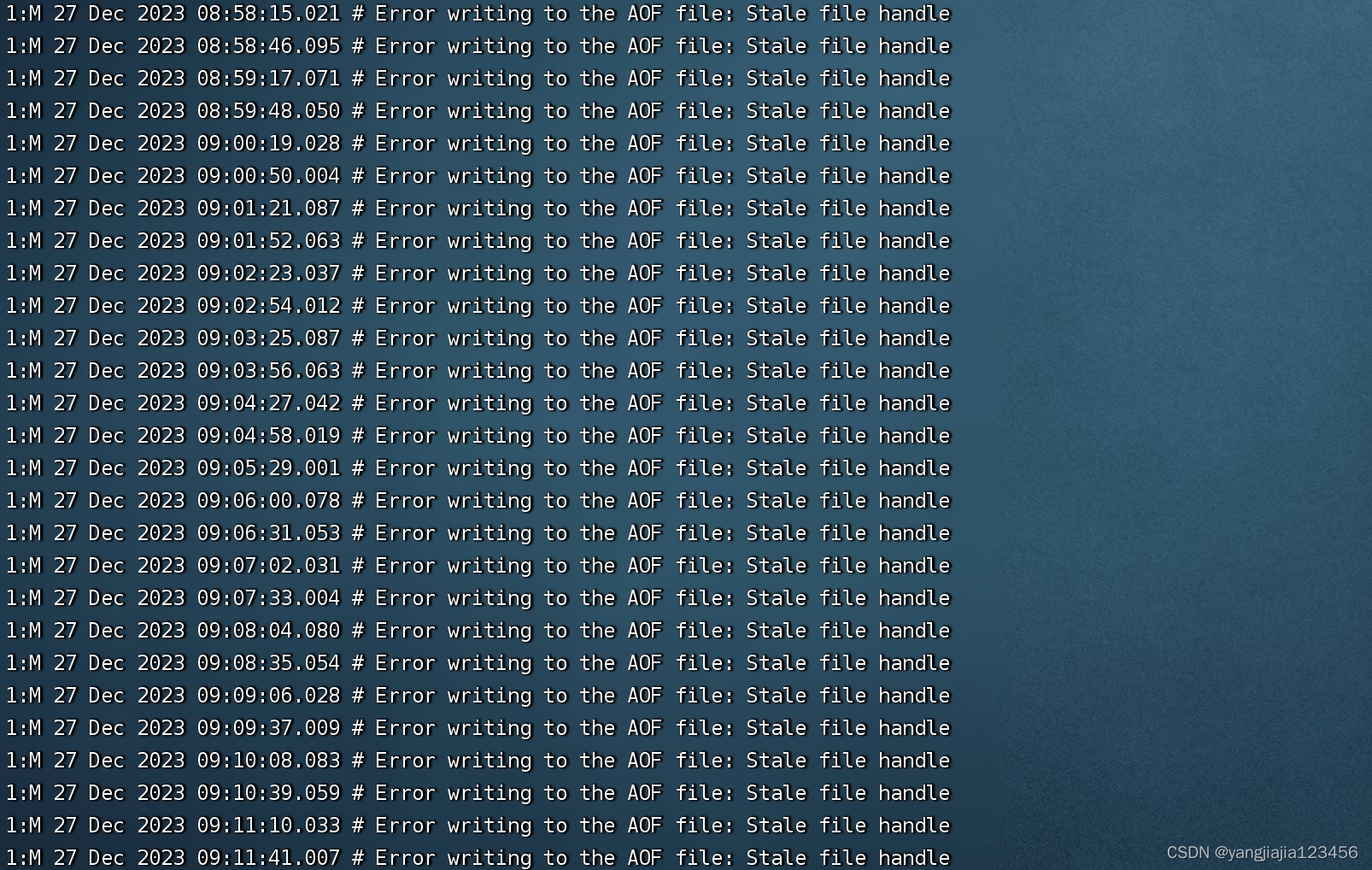 Stale File Handle Error In Linux at Sara Hix blog