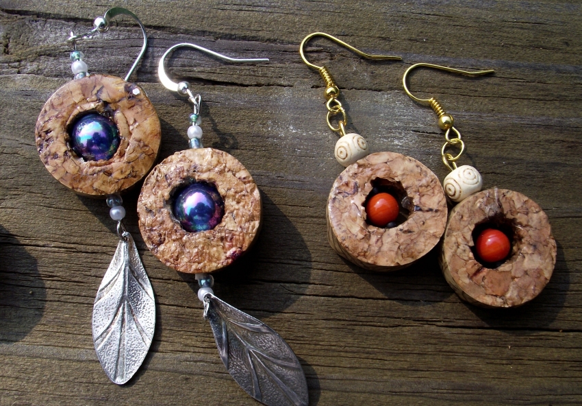 Repurposed Earrings Handmade Michigan