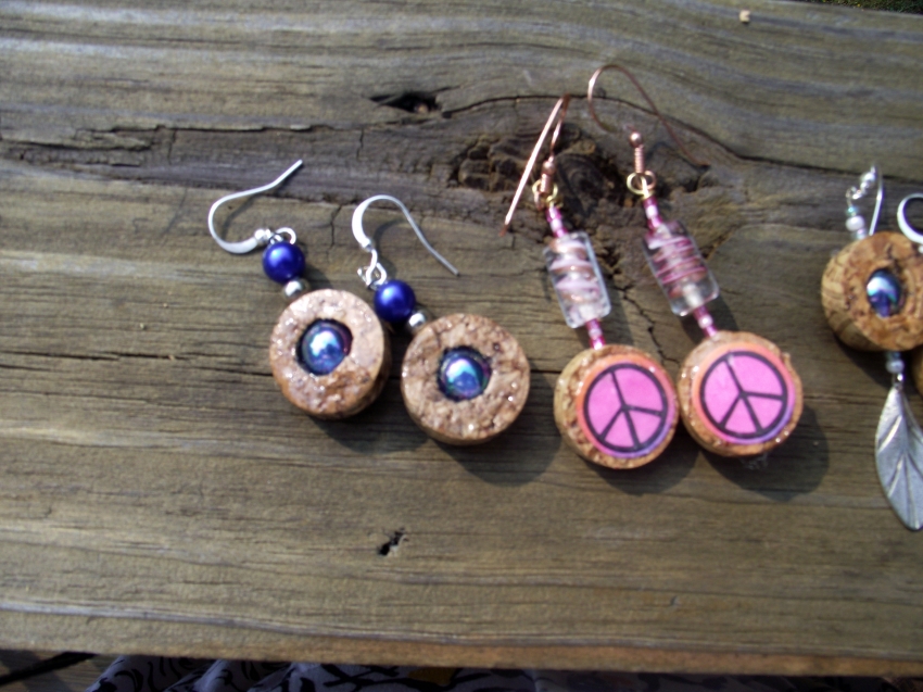 Repurposed Earrings Handmade Michigan