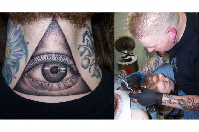 Low Lock tattoo Studio Ron Meyers Andrew's Throat