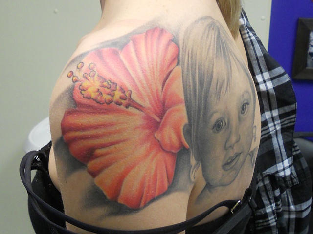 Low Lock tattoo Studio Ron Meyers Jessies daughter