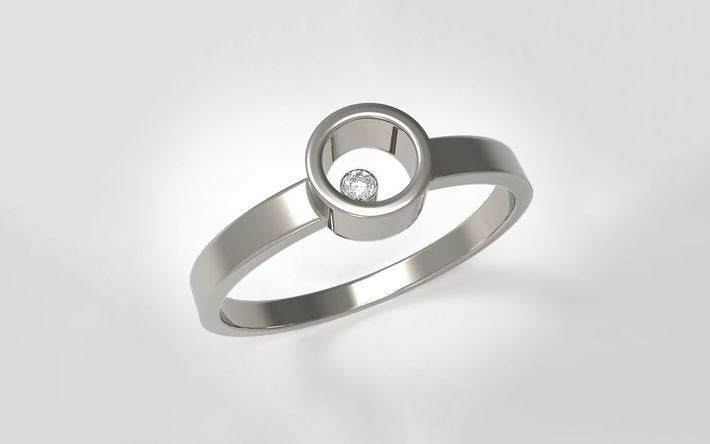 how to make ring with gem in blender CGTrader